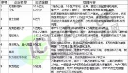 三棵樹、東方雨虹、阿克蘇等眾多企業(yè)投資330億新建項(xiàng)目