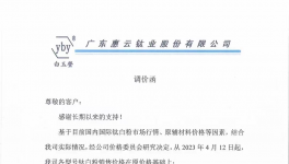 再來一波！龍佰集團(tuán)、中核鈦白、東昊鈦業(yè)等集體行動！
