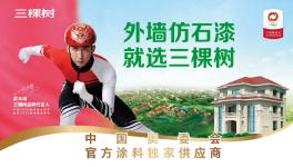 連續(xù)多年市占率第一，三棵樹仿石漆為國貨樹立新
