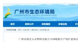 投資350萬！噴粉生產(chǎn)線擴(kuò)建項(xiàng)目公示