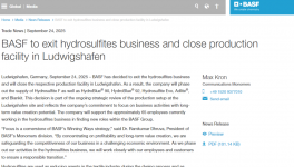 瘋狂關(guān)廠！巴斯夫化工巨頭189億投資取消！