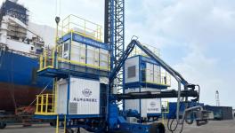 中遠海運重工綠色修造智能化涂裝平臺立大功！