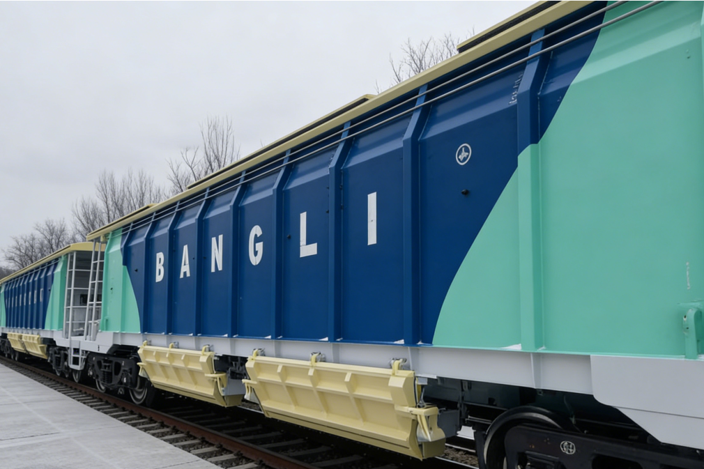 華豹新材料賦能出口漏斗車，中國綠色涂層亮相非洲