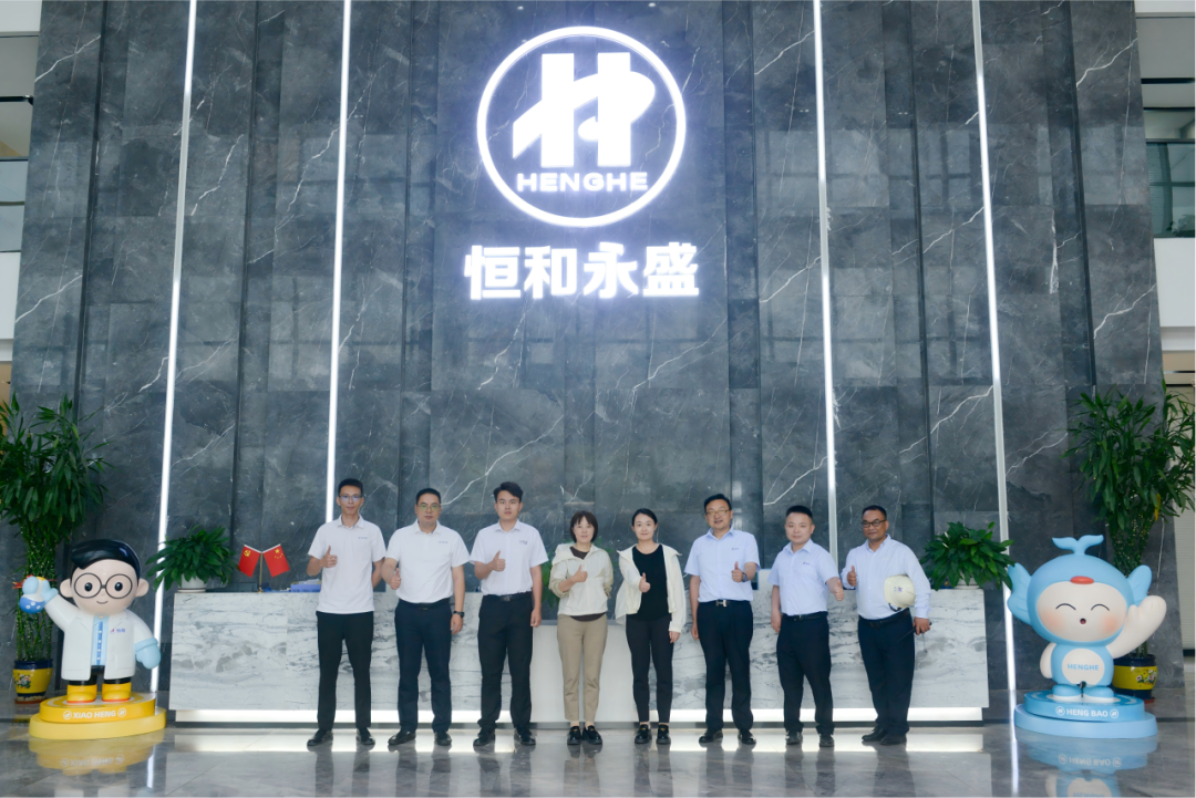 江門海螺到訪恒和永盛集團(tuán)廣東生產(chǎn)基地