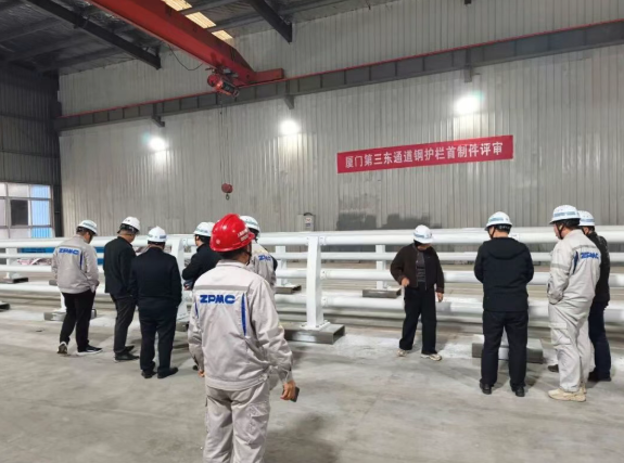 匠心鑄防線 守護連心橋丨雙虎涂料護航廈金大橋鋼護欄工程