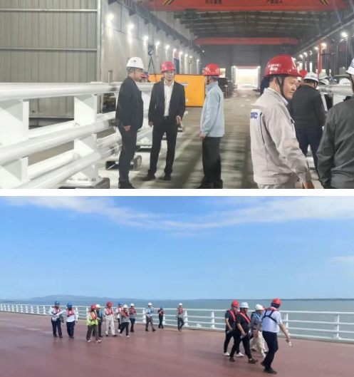 匠心鑄防線 守護連心橋丨雙虎涂料護航廈金大橋鋼護欄工程