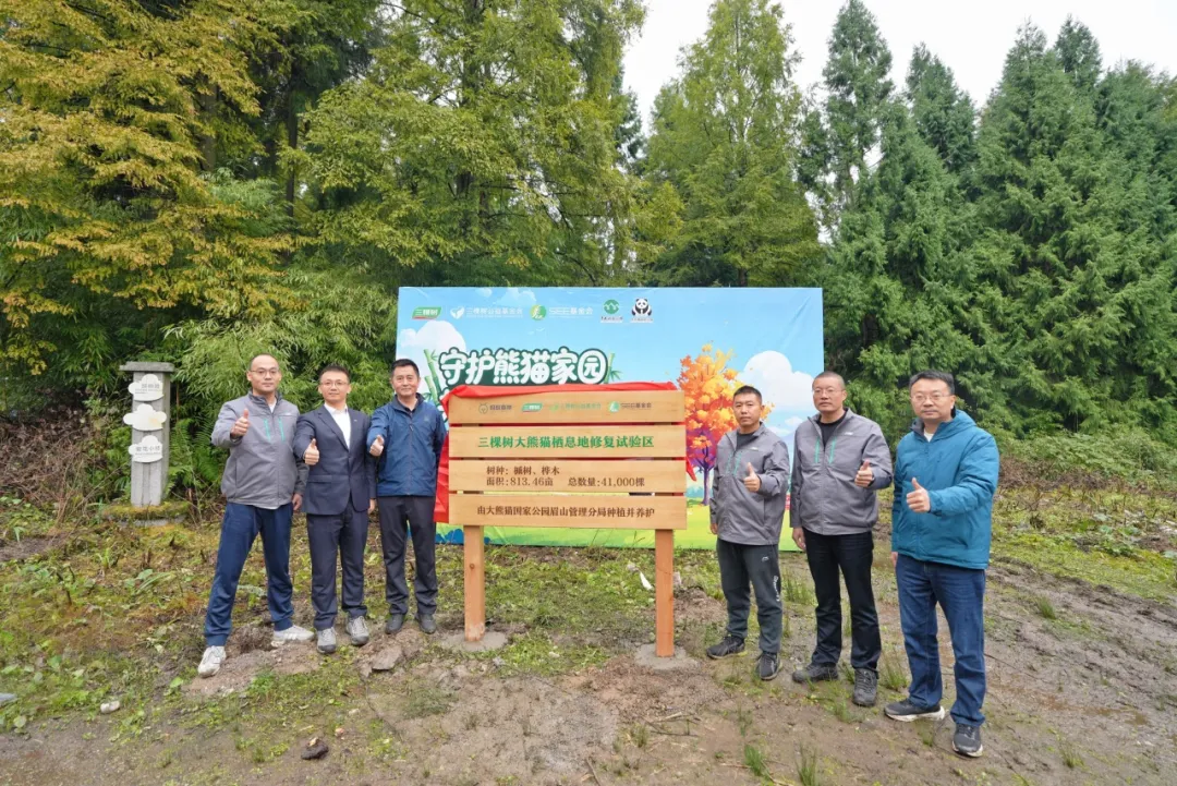 國際生物多樣性日，三棵樹邀您為大熊貓家園添綠